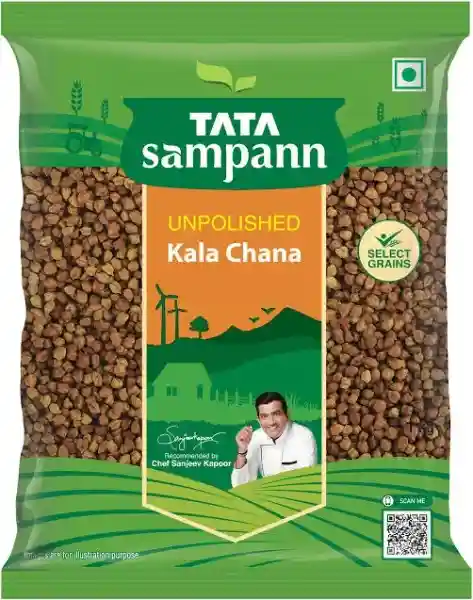 tata sampann kala chana 500 gm